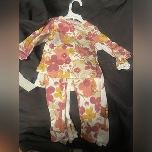 CARTER'S Just One You 4 pc Horses & Flower pajamas set